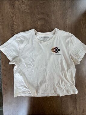 Black Diamond Boxy Crop Tee